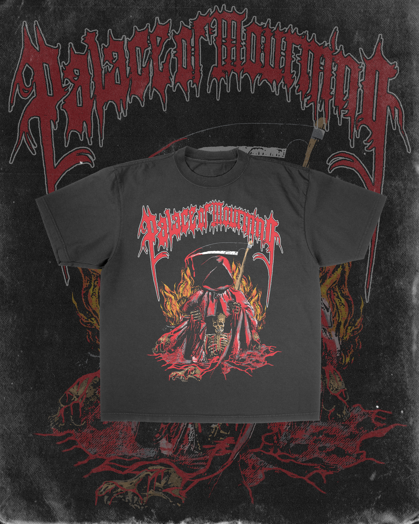 "Palace Of Mourning" Reaper Tee
