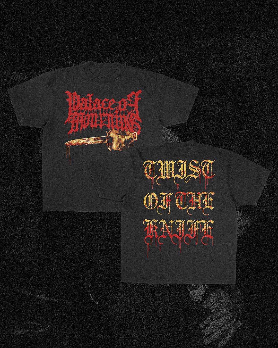 Palace of Mourning "TWIST OF THE KNIFE" Tee